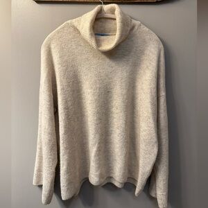 CeCe Cream Knit Sweater Size Large